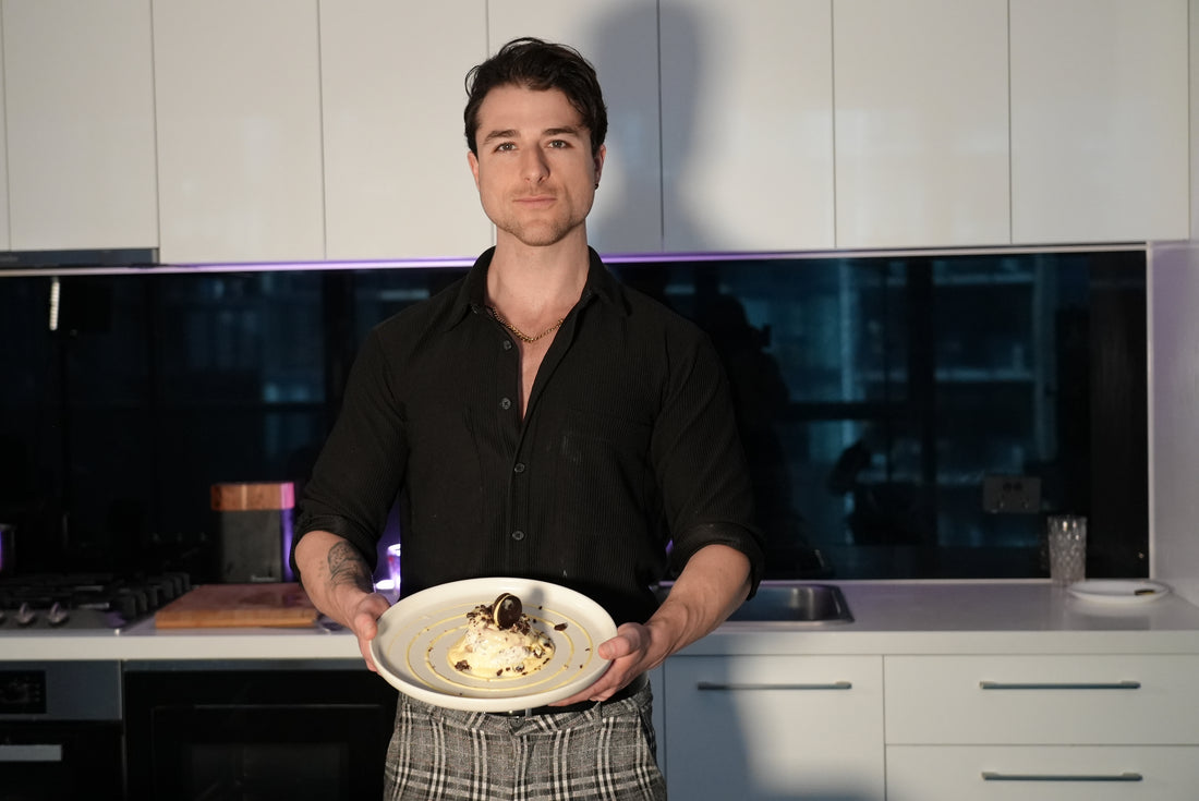 Cookies & Cream Doughnut Ice-Cream Sandwich