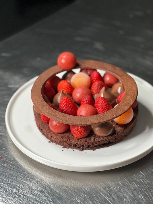 Chocolate Strawberry Cake