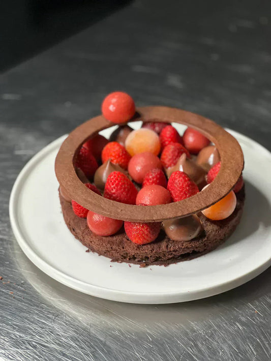 Chocolate Strawberry Cake